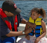 Photo: Father and son in a boat