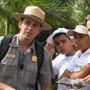 Photo: A park ranger with a group of children