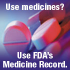 my medicine record (psa) poster