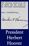 President Herbert Hoover
