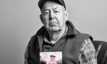 Portrait of former Kodiak crab fisherman Patty Mullan 