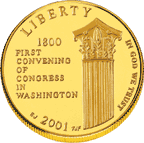 The U.S. Capitol Visitor Center Uncirculated Gold Five Dollar