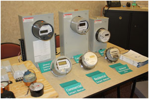 Photo of smart meters
