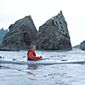 Kayaker enjoying the California Coastal National Monument
