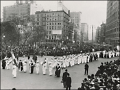 Suffrage parade in New York City, ca. 1912 