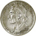 March 2011: 1938 Daniel Boone Bicentennial half dollar.