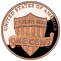 2012 Lincoln One-Cent Reverse