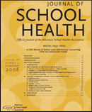 Cover: Journal of School Health