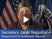 Secretary Napolitano's Cybersecurity Message