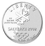 The 2002 Salt Lake City Olympics Silver Commemorative Coin