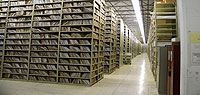 Interior of Dayton-Kingsridge Federal Records Center"