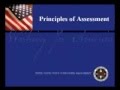 Principles of Assessment