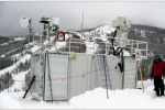 An ARM mobile research facility deployed in Steamboat Springs, CO, to begin replacing measurement methods that formerly took years and had to be done using costly aircraft operations. | Energy Department Photo | Courtesy of Atmospheric Radiation Measurement (ARM) Climate and Research Facility |
