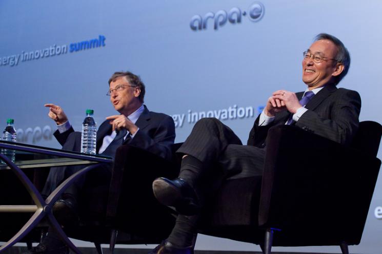 Bill Gates and Secretary Chu during a fireside chat at the 2012 Energy Innovation Summit | Energy Department image | Photo by Quentin Kruger