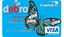 Apply For The New DebRA Capital One Platinum Visa Credit Card