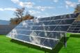 Thin film solar panels produced by General Electric’s PrimeStar in Arvada, Colorado | Image courtesy of <a href="http://edelman.com/">Edelman</a>.