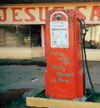 Gas stations abandoned during the fuel crisis