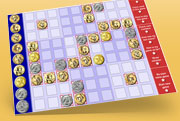 Image shows part of the screen for the game Coin-Doku.