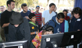 picture of Science Festival crowd