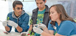 Volunteers at Golden Gate National Recreation Area prepare cuttings for nursery transplanting