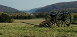 Photo of cannon in field at Bolivar Heights