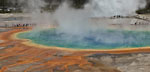 Photo of Grand Prismatic Spring at Yellowstone National Park