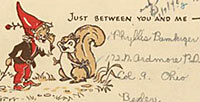 detail of letter about Feller