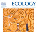 Cover of the special issue of Ecology on the fields of ecology and phylogenetics.