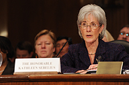 HHS Secretary Sebelius testifies before the U.S. Senate. Credit: Photo by Chris Smith – HHS Photographer.