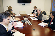 Meeting with HHS Secretary Sebelius, HHS Officials, Australian Minister of Health and Ageing and staff. Photo Credit: Don Conahan.