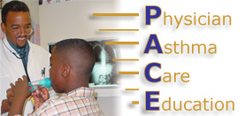 PACE (Physician Asthma Care Education) logo