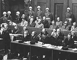 Nuremburg war crimes trial