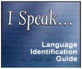 I Speak…Language Identification Guide for State and Local Law Enforcement