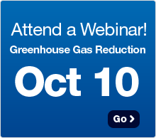 Attend a Webinar! Greenhouse Gas Reduction Oct 10