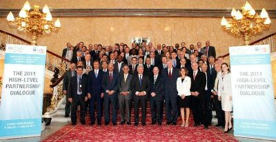 Date: 07/14/2011 Description: Photo of attendees of the Arab Coordination Group Institution/OECD's Development Assistance Committee (DAC) Joint Arab Donors Conference in London on July 14, 2011. © Photo by UK Department for International Development (DFID)