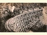 Mexican Canyon Trestle:  Historic Image