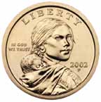 Dollar Coin (Golden Dollar) obverse