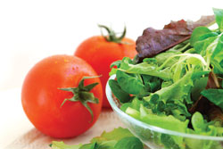 A photo of a salad