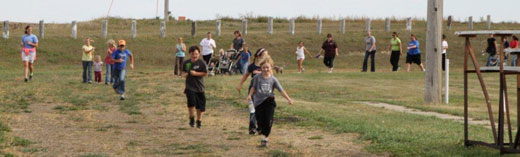 A recent event in McIntosh, SD, brought 120 participants together for a We Can! walk-a-thon.