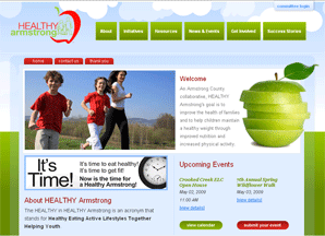 Healthy Armstrong Web site
