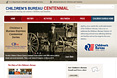 Screen shot of centennial website