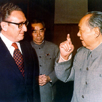 Kissinger and Mao in China