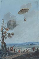 Premier descent en parachute, 1797. 