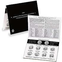 2011 ATB QUARTERS UNCIRCULATED COIN SET