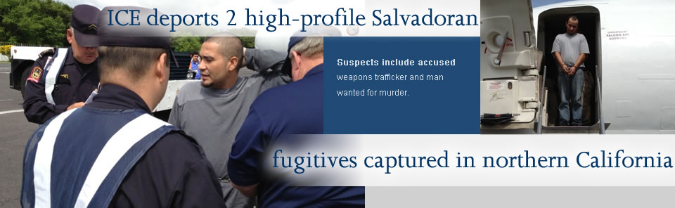 ICE deports 2 high-profile Salvadoran fugitives captured in northern California