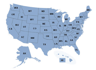 Use the map to find benefits in your state