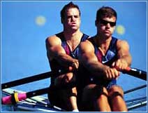 2000 Olympic games - Men's double sculls round