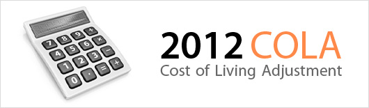 2012 Cost of Living Adjustment (COLA)