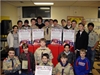 a Boy Scout troop, shown here while working on The Crayon Project