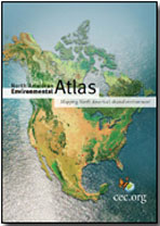 Thumbnail graphic and link to North American Environmental Atlas Brochure